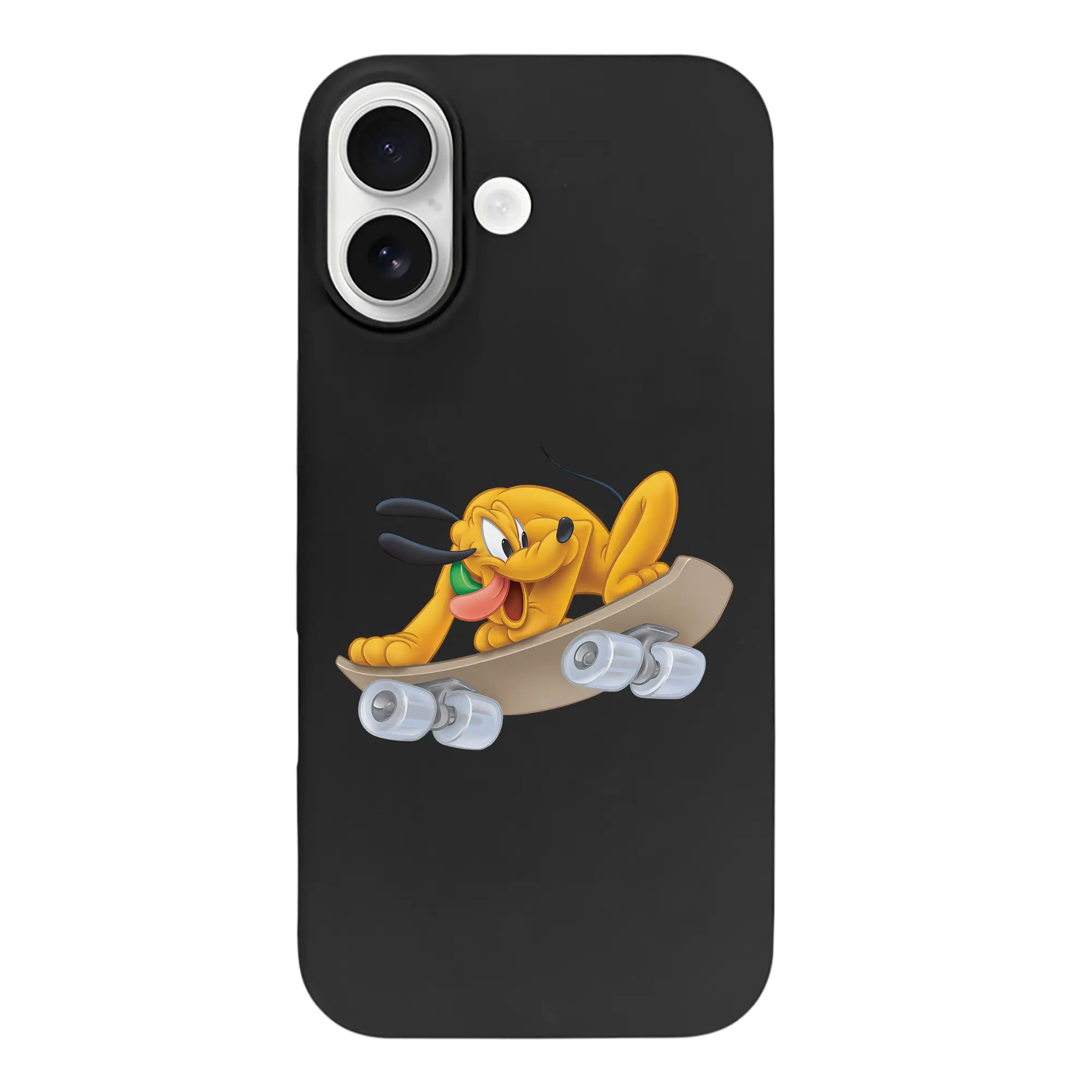 ミッキーマウス（Mickey Mouse） グッズ プルート（Pluto） - iPhone 17 シリーズ シリコンケース 薄型 耐衝撃 指紋防止 ソフトタッチカバー 精密フィット 傷防止 保護ケース iPhone 17/17 Air/17 Pro/17 Pro Max 対応